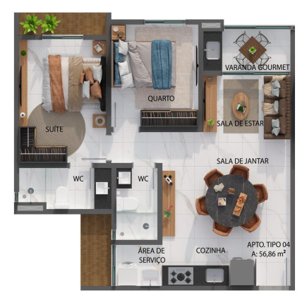 Imagem Apartamento com 2 Quartos à Venda, 112 m² em Bancários - João Pessoa Imagem Apartamento com 2 Quartos à Venda, 112 m² em Bancários - João Pessoa