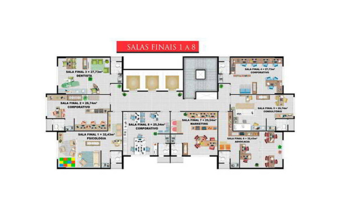 Imagem Sala Comercial à Venda, 27 m² em Baeta Neves - São Bernardo Do Campo