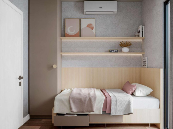 Imagem Apartamento com 2 Quartos à Venda, 36 m² em Campo Comprido - Curitiba