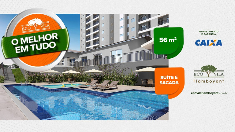 Imagem Imóvel com 2 Quartos à Venda, 56 m² em Ao Lado Do Tenda Sumaré - Sumaré