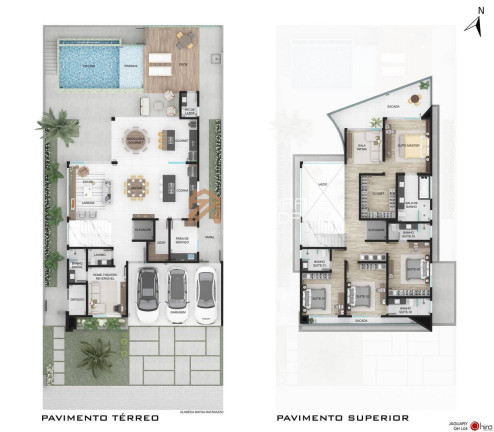 Casa com 5 Quartos à Venda, 392 m² em Condomínio Residencial Jaguary - São José Dos Campos