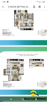 Imagem Apartamento com 2 Quartos à Venda, 81 m² em Piratininga - Niterói