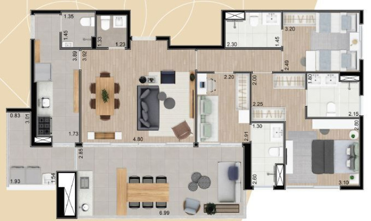 Imagem Apartamento com 3 Quartos à Venda, 114 m² em Chácara Klabin - São Paulo Imagem Apartamento com 3 Quartos à Venda, 114 m² em Chácara Klabin - São Paulo