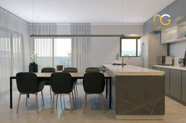 Imagem Apartamento com 3 Quartos à Venda, 105 m² em Canto Do Forte - Praia Grande Imagem Apartamento com 3 Quartos à Venda, 105 m² em Canto Do Forte - Praia Grande