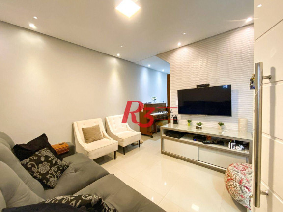 Imagem Sobrado com 3 Quartos à Venda, 130 m² em José Menino - Santos Imagem Sobrado com 3 Quartos à Venda, 130 m² em José Menino - Santos