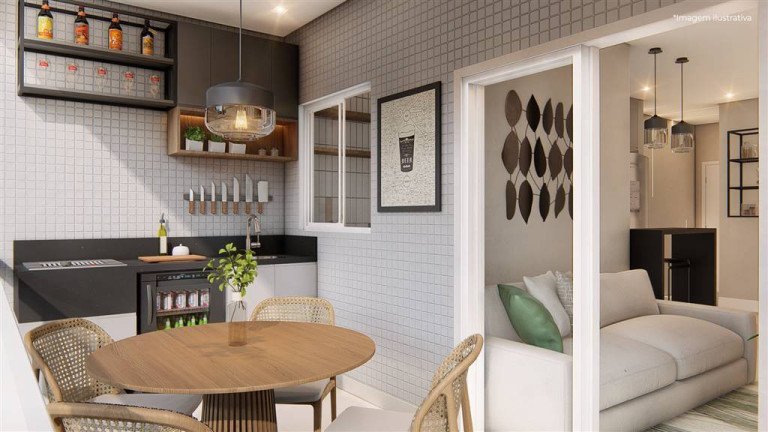 Imagem Apartamento com 3 Quartos à Venda, 90 m² em Guilhermina - Praia Grande