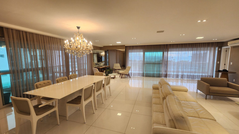 Imagem Apartamento com 4 Quartos para Alugar, 344 m² em Aparecida - Santos Imagem Apartamento com 4 Quartos para Alugar, 344 m² em Aparecida - Santos