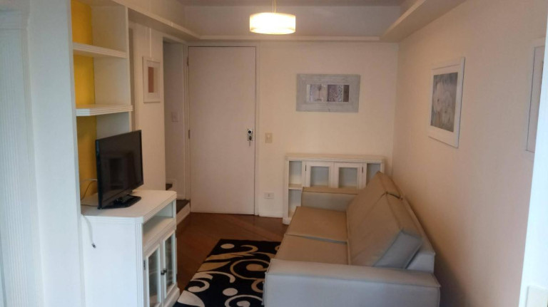 Imagem Apartamento com 1 Quarto para Alugar, 50 m² em Itaim Bibi - São Paulo Imagem Apartamento com 1 Quarto para Alugar, 50 m² em Itaim Bibi - São Paulo