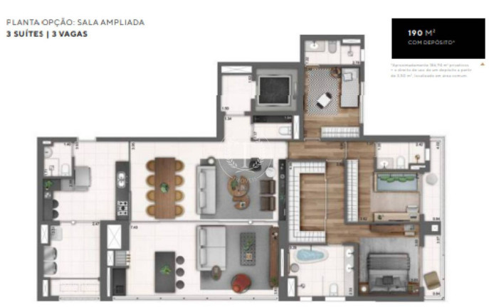 Imagem Apartamento com 4 Quartos à Venda, 191 m² em Perdizes - São Paulo