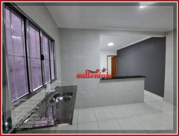 Imagem Casa com 1 Quarto para Alugar, 40 m² em Vila São Geraldo - São Paulo Imagem Casa com 1 Quarto para Alugar, 40 m² em Vila São Geraldo - São Paulo