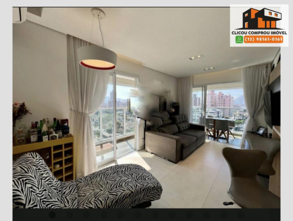 Imagem Apartamento com 2 Quartos à Venda, 80 m² em Ponta Da Praia - Santos Imagem Apartamento com 2 Quartos à Venda, 80 m² em Ponta Da Praia - Santos