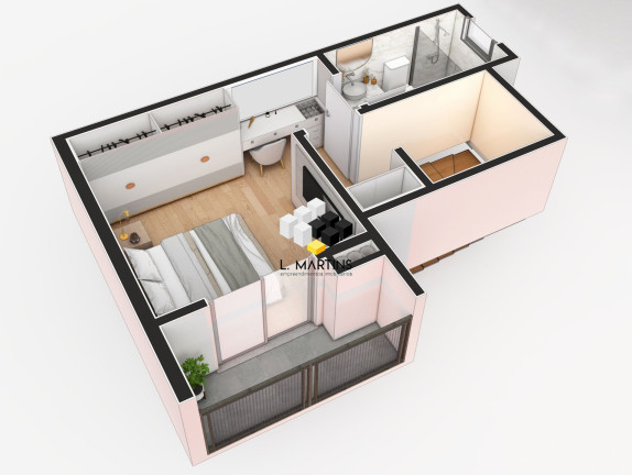 Imagem Apartamento com 2 Quartos à Venda, 54 m² em Vale Dos Pinheiros - Gramado Imagem Apartamento com 2 Quartos à Venda, 54 m² em Vale Dos Pinheiros - Gramado