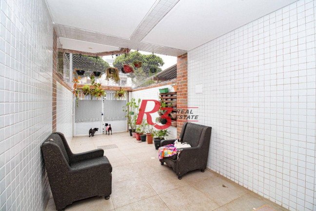 Imagem Casa com 3 Quartos à Venda, 95 m² em Marapé - Santos Imagem Casa com 3 Quartos à Venda, 95 m² em Marapé - Santos