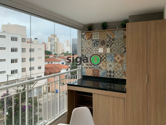 Imagem Apartamento com 1 Quarto para Alugar, 37 m² em Campo Belo - São Paulo Imagem Apartamento com 1 Quarto para Alugar, 37 m² em Campo Belo - São Paulo