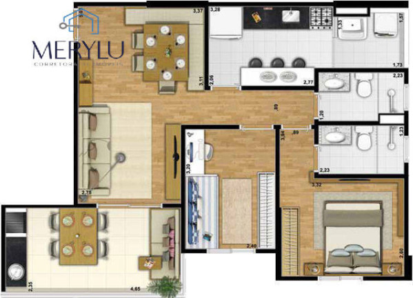 Imagem Apartamento com 2 Quartos à Venda, 71 m² em Saúde - São Paulo