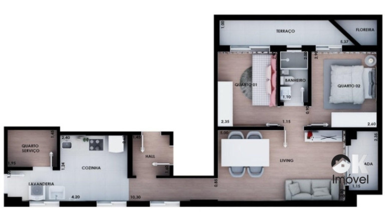 Imagem Apartamento com 2 Quartos à Venda, 68 m² em Higienópolis - São Paulo