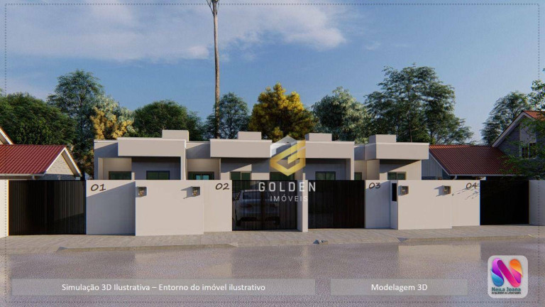 Imagem Casa com 2 Quartos à Venda, 60 m² em Nova Descoberta - Tijucas Imagem Casa com 2 Quartos à Venda, 60 m² em Nova Descoberta - Tijucas