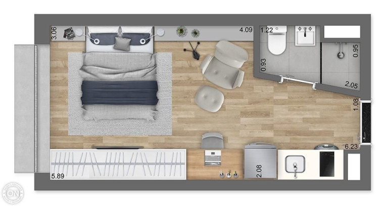 Imagem Apartamento com 1 Quarto à Venda, 33 m² em Jardim Paulista - São Paulo Imagem Apartamento com 1 Quarto à Venda, 33 m² em Jardim Paulista - São Paulo