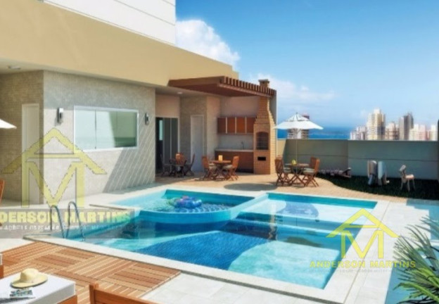 Apartamento com 3 Quartos à Venda, 73 m² em Itapuã - Vila Velha