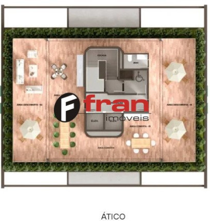 Imagem Apartamento com 1 Quarto à Venda, 27 m² em Trindade - Florianópolis Imagem Apartamento com 1 Quarto à Venda, 27 m² em Trindade - Florianópolis