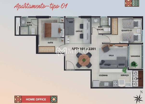 Imagem Apartamento com 3 Quartos à Venda, 61 m² em Boa Vista - Recife Imagem Apartamento com 3 Quartos à Venda, 61 m² em Boa Vista - Recife