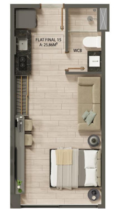 Imagem Apartamento com 1 Quarto à Venda, 24 m² em Jardim Oceania - João Pessoa Imagem Apartamento com 1 Quarto à Venda, 24 m² em Jardim Oceania - João Pessoa