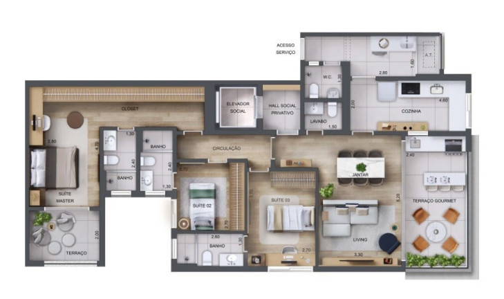 Imagem Apartamento com 3 Quartos à Venda, 96 m² em Perdizes - São Paulo Imagem Apartamento com 3 Quartos à Venda, 96 m² em Perdizes - São Paulo