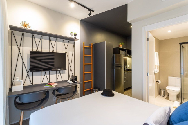Apartamento com 1 Quarto para Alugar, 25 m² em Vila Mariana - São Paulo