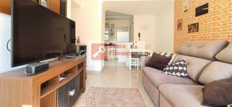 Imagem Casa de Condomínio com 2 Quartos à Venda, 62 m² em Vila Homero Thon - Santo André Imagem Casa de Condomínio com 2 Quartos à Venda, 62 m² em Vila Homero Thon - Santo André
