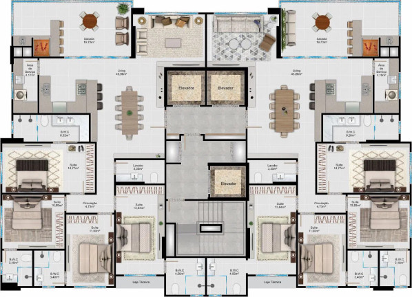 Imagem Apartamento com 4 Quartos à Venda, 160 m² em Meia Praia - Itapema Imagem Apartamento com 4 Quartos à Venda, 160 m² em Meia Praia - Itapema
