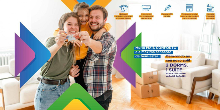 Imagem Apartamento com 2 Quartos à Venda,  em Parque Ortolândia - Hortolândia