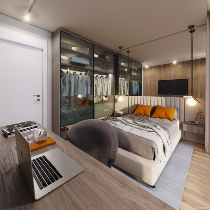 Imagem Apartamento com 1 Quarto à Venda, 48 m² em Batel - Curitiba