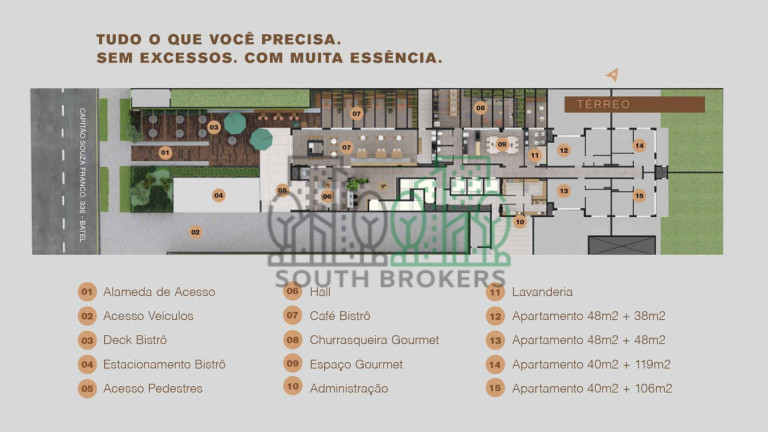 Imagem Apartamento com 1 Quarto à Venda, 34 m² em Batel - Curitiba Imagem Apartamento com 1 Quarto à Venda, 34 m² em Batel - Curitiba