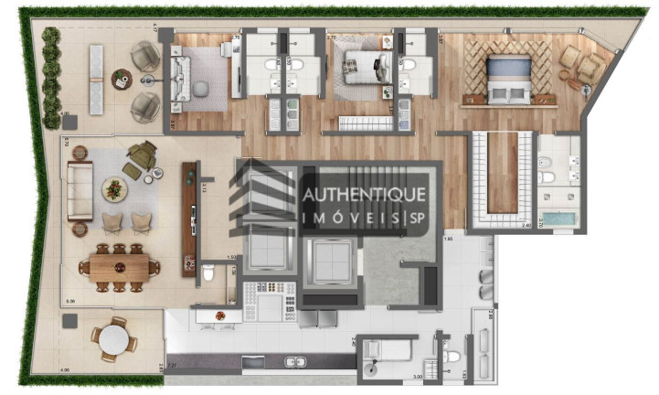 Imagem Apartamento com 4 Quartos à Venda, 269 m² em Itaim Bibi - São Paulo Imagem Apartamento com 4 Quartos à Venda, 269 m² em Itaim Bibi - São Paulo