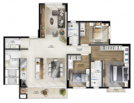 Imagem Imóvel com 3 Quartos à Venda, 132 m² em Fazenda - Itajaí Imagem Imóvel com 3 Quartos à Venda, 132 m² em Fazenda - Itajaí
