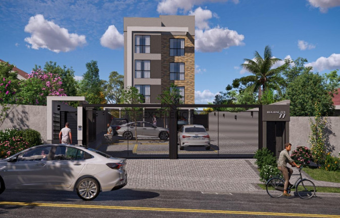 Imagem Apartamento com 3 Quartos à Venda, 58 m² em Bom Jesus - São José Dos Pinhais