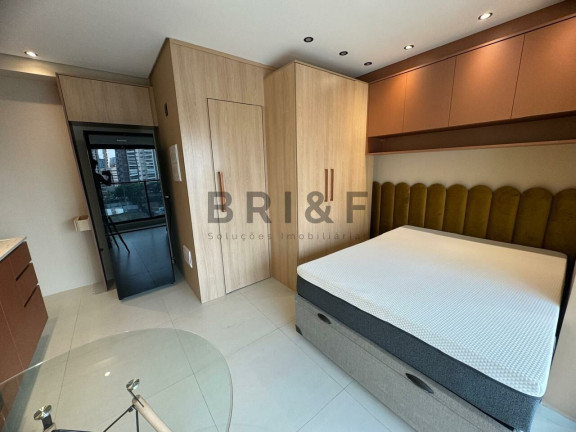Imagem Apartamento com 1 Quarto para Alugar, 33 m² em Brooklin - São Paulo Imagem Apartamento com 1 Quarto para Alugar, 33 m² em Brooklin - São Paulo