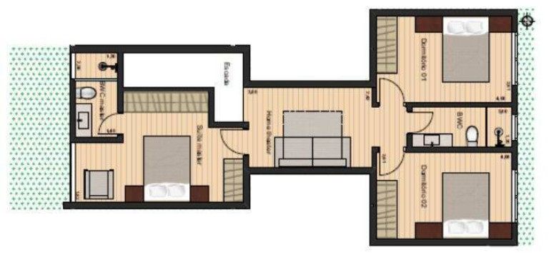 Imagem Casa com 3 Quartos à Venda, em Campeche - Florianópolis Imagem Casa com 3 Quartos à Venda, em Campeche - Florianópolis