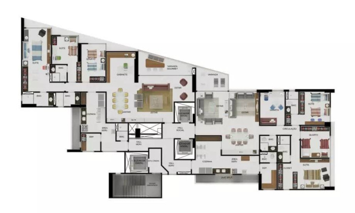 Imagem Apartamento com 2 Quartos à Venda, 146 m² em Boa Viagem - Recife Imagem Apartamento com 2 Quartos à Venda, 146 m² em Boa Viagem - Recife