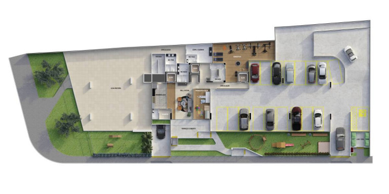 Imagem Apartamento com 2 Quartos à Venda, 51 m² Imagem Apartamento com 2 Quartos à Venda, 51 m²