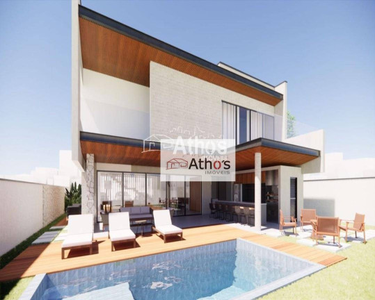 Sobrado com 4 Quartos à Venda, 390 m² em Villa Dos Pinheiros - Indaiatuba