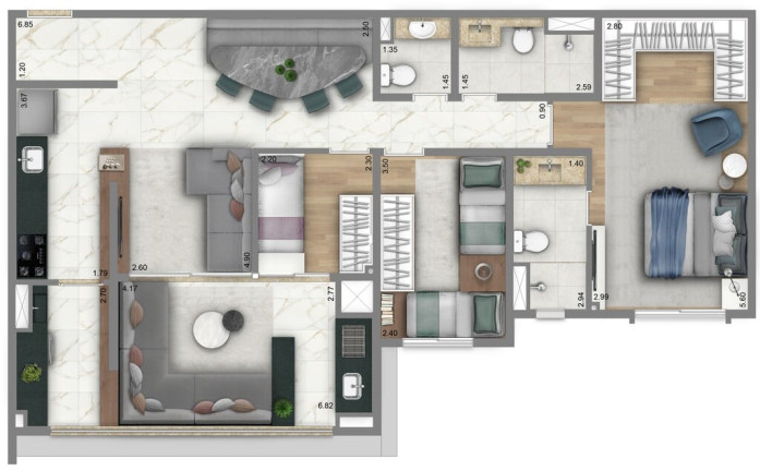 Imagem Apartamento com 3 Quartos à Venda, 100 m² em Tatuapé - São Paulo Imagem Apartamento com 3 Quartos à Venda, 100 m² em Tatuapé - São Paulo