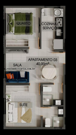 Imagem Apartamento com 2 Quartos à Venda, 47 m² em Bessa - João Pessoa Imagem Apartamento com 2 Quartos à Venda, 47 m² em Bessa - João Pessoa