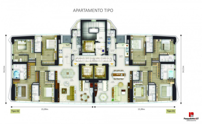 Imagem Apartamento com 4 Quartos à Venda, 171 m² em Centro - Balneário Camboriú
