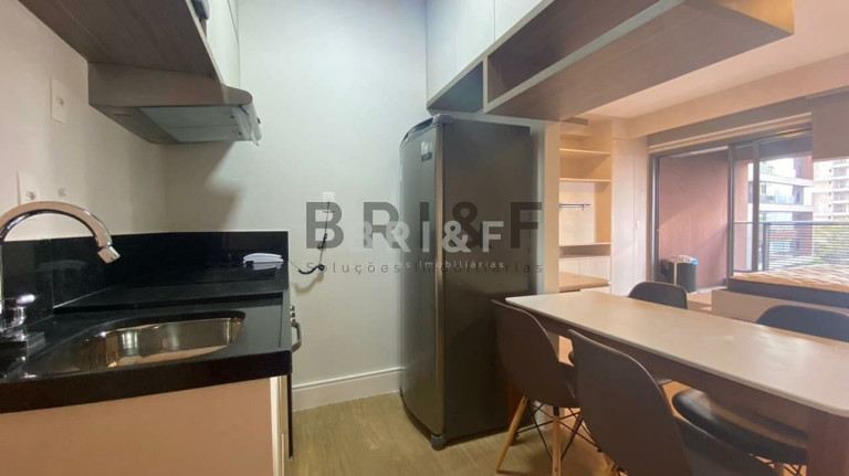 Imagem Apartamento com 1 Quarto para Alugar, 45 m² em Brooklin - São Paulo Imagem Apartamento com 1 Quarto para Alugar, 45 m² em Brooklin - São Paulo