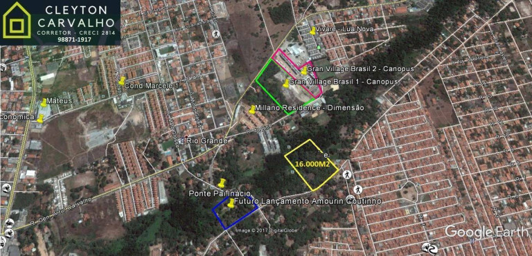 Imagem Terreno à Venda, 3 m² em Parque Vitória - São Luís Imagem Terreno à Venda, 3 m² em Parque Vitória - São Luís
