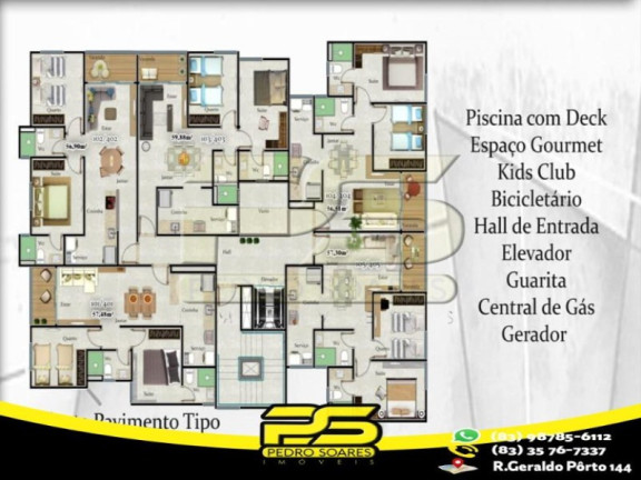 Imagem Apartamento com 2 Quartos à Venda, 57 m² em Bessa - João Pessoa Imagem Apartamento com 2 Quartos à Venda, 57 m² em Bessa - João Pessoa