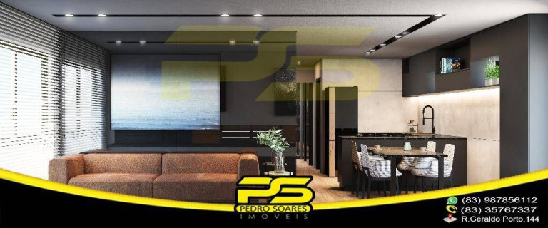 Imagem Apartamento com 3 Quartos à Venda, 77 m² em Tambaú - João Pessoa Imagem Apartamento com 3 Quartos à Venda, 77 m² em Tambaú - João Pessoa