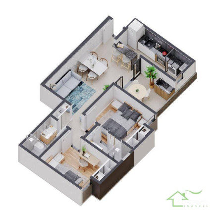 Imagem Apartamento com 2 Quartos à Venda, 60 m² em Aeroporto - Juiz De Fora Imagem Apartamento com 2 Quartos à Venda, 60 m² em Aeroporto - Juiz De Fora