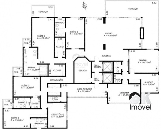 Imagem Apartamento com 4 Quartos à Venda, 347 m² em Vila Nova Conceição - São Paulo